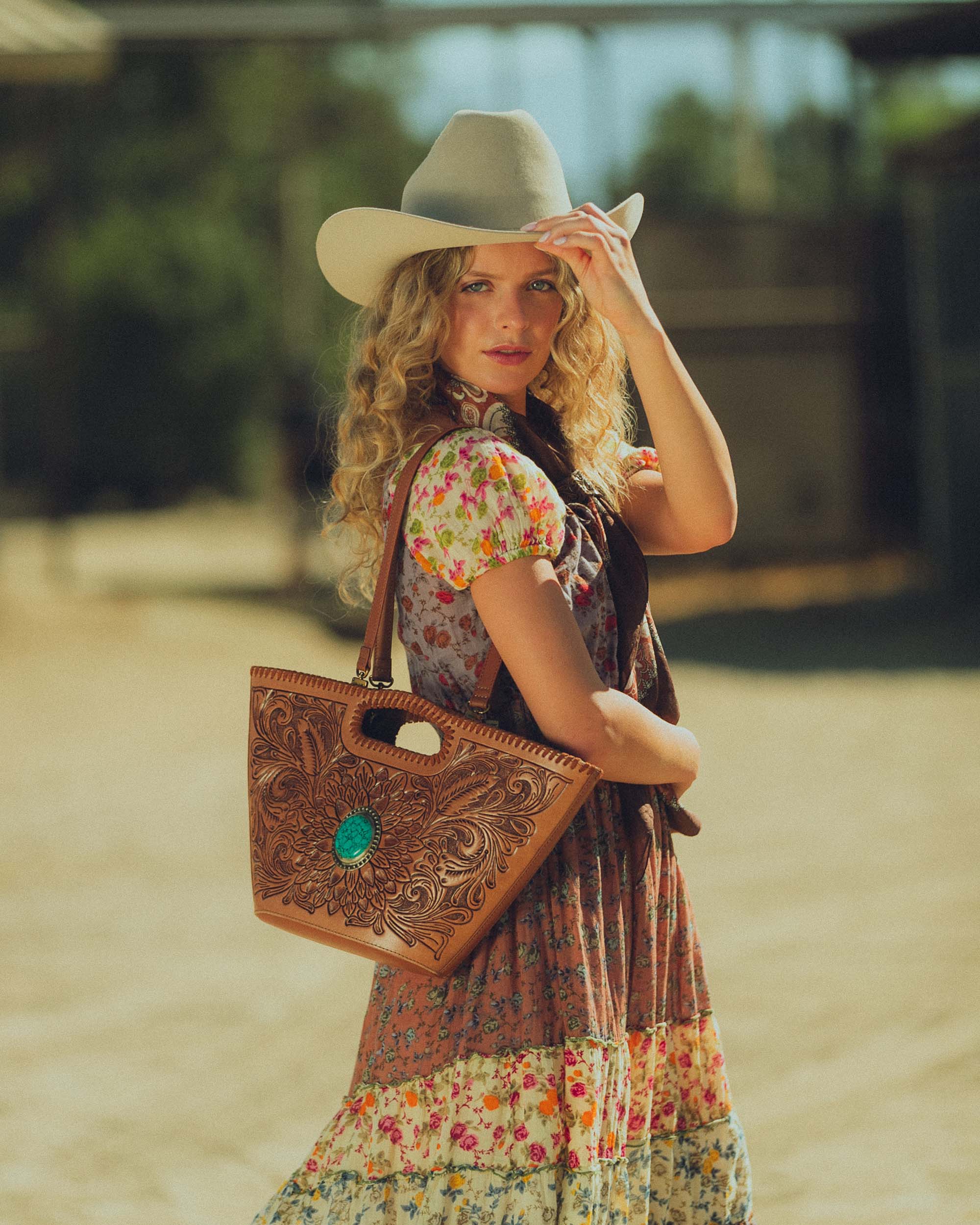 Loyal West Desert Marigold Bucket Bag - Myra USA