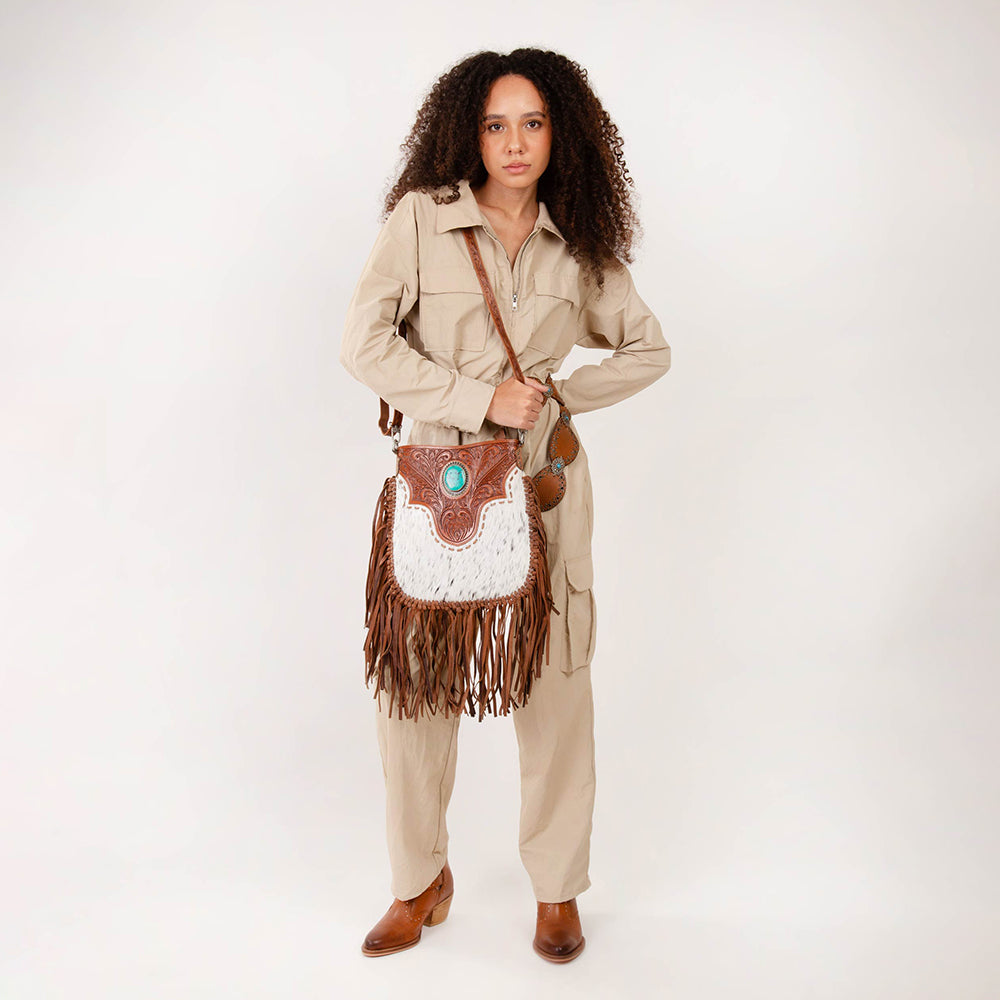 Loyal West Painted Desert Tassle Bag - Myra USA