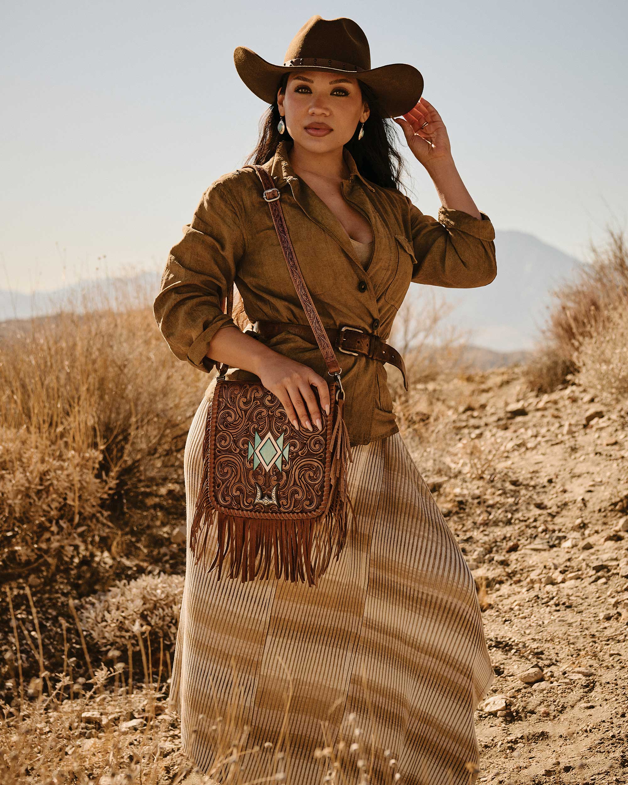 Loyal West Luciana Tassle Bag