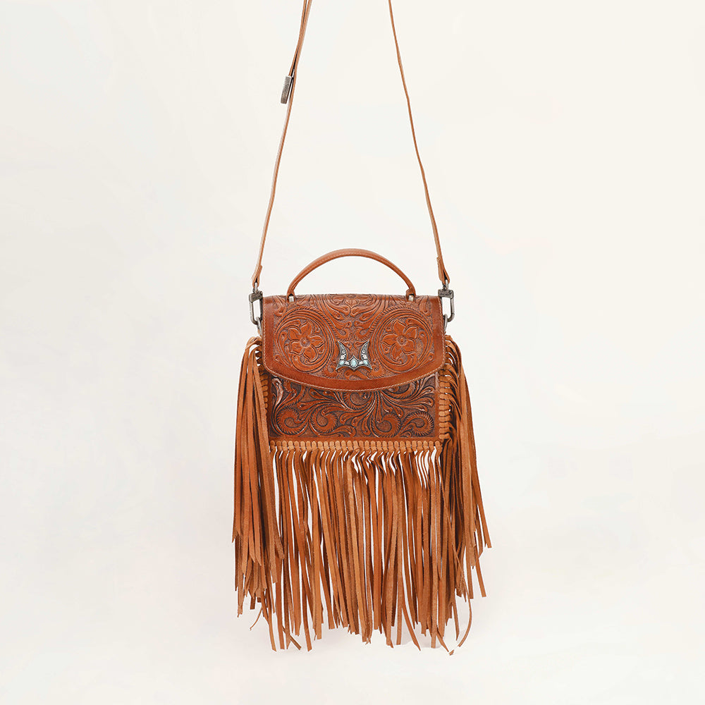 Loyal West Classic Flap Medium Tassle Bag - Myra USA
