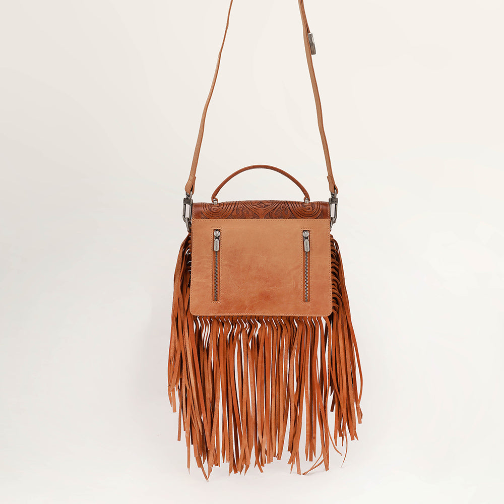 Loyal West Classic Flap Medium Tassle Bag - Myra USA