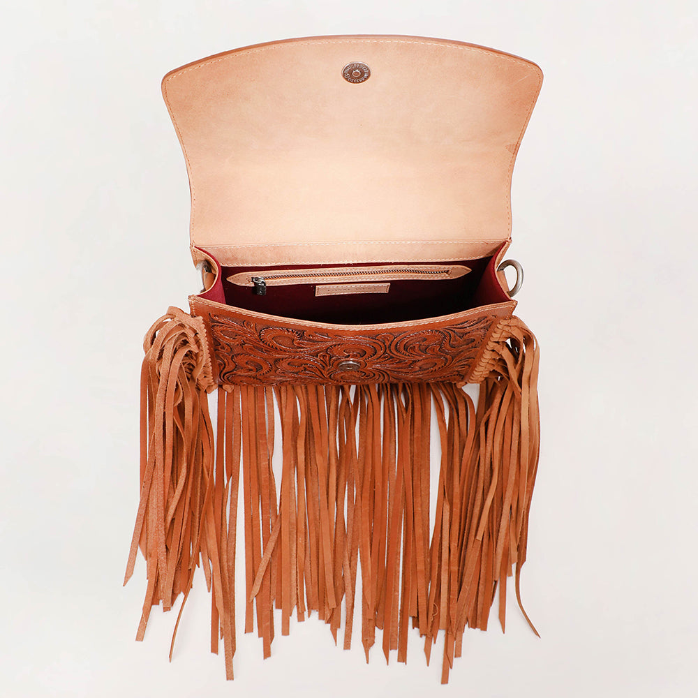 Loyal West Classic Flap Medium Tassle Bag - Myra USA