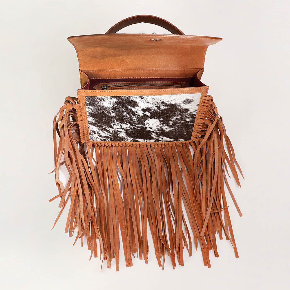 Loyal West Classic Flap Medium Tassle Bag - Myra USA