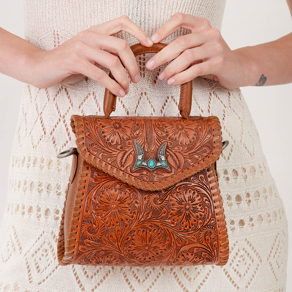 Loyal West Leon Mini Handle Purse - Myra USA