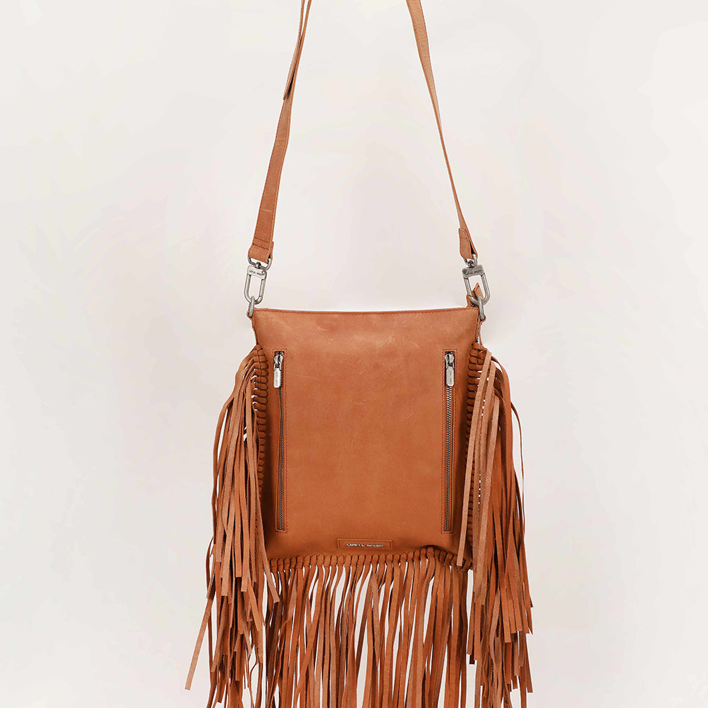 Loyal West Tucson Cowhide Tassle Bag - Myra USA