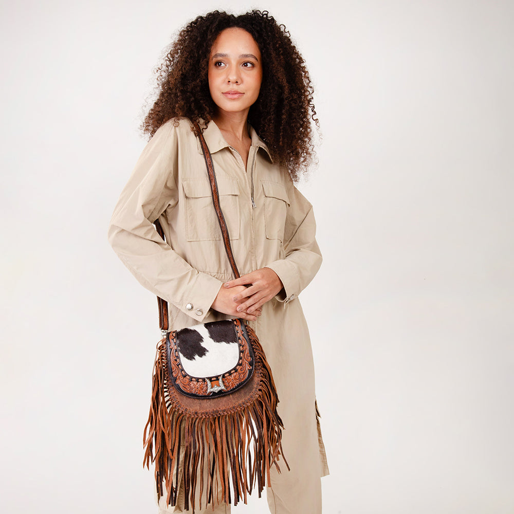 Loyal West Desert Dahilia Tassle Bag - Myra USA