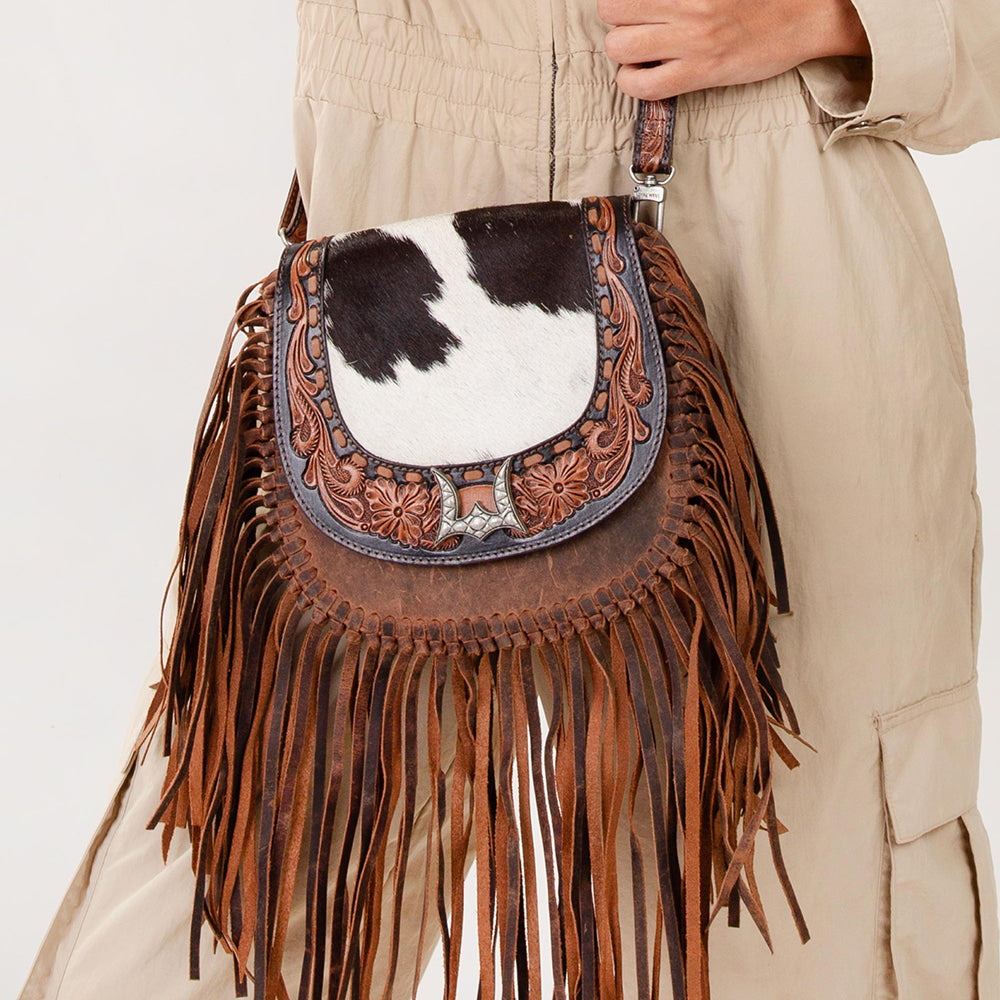 Loyal West Desert Dahilia Tassle Bag - Myra USA