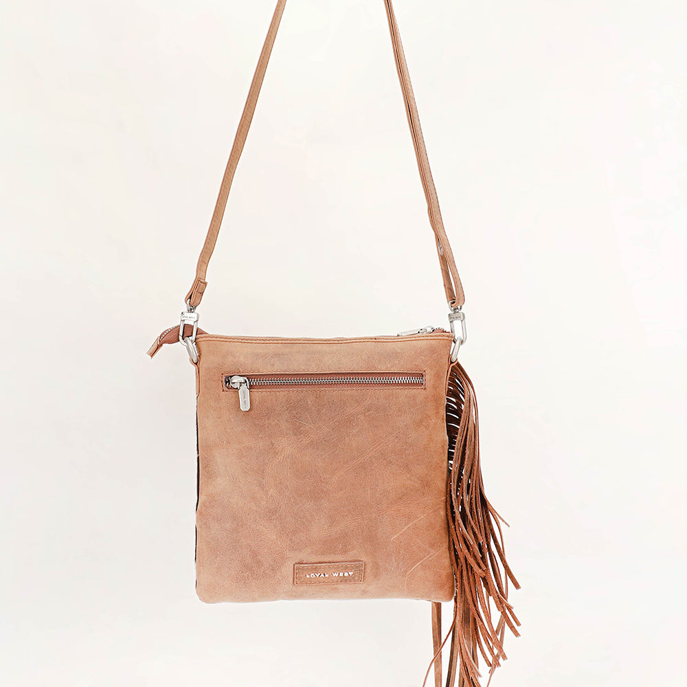 Loyal West Ranch Queen Cowhide Tassle-Bag - Myra USA