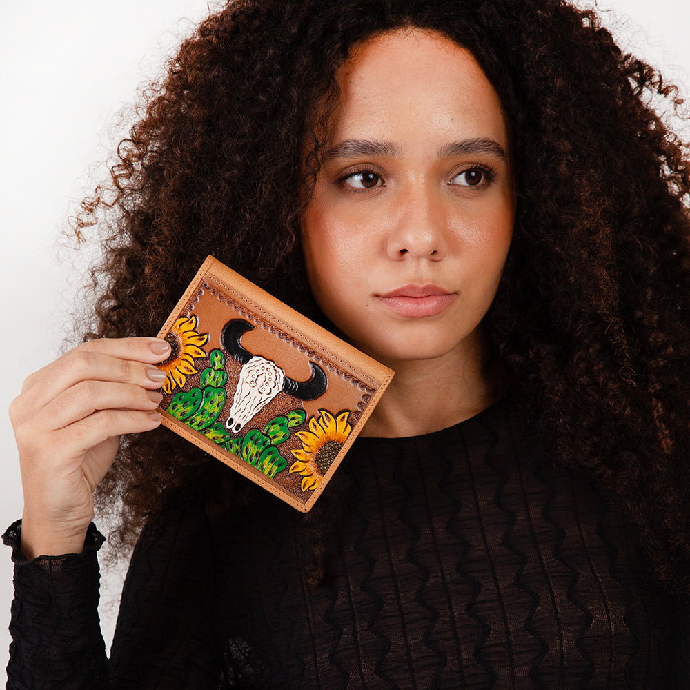 Loyal West Meadow Steer Cardholder - Myra USA