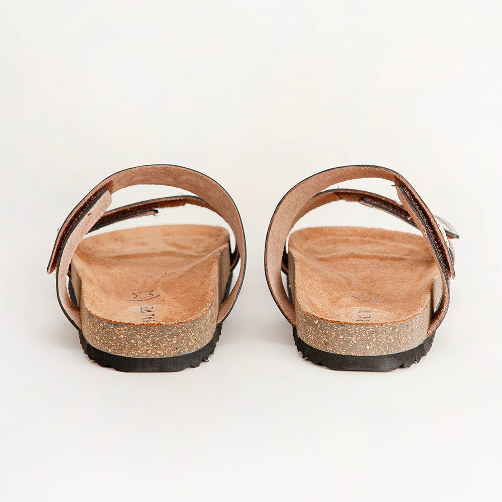 Loyal West Deen Canyon Sandals - Handtooled Leather - Myra USA