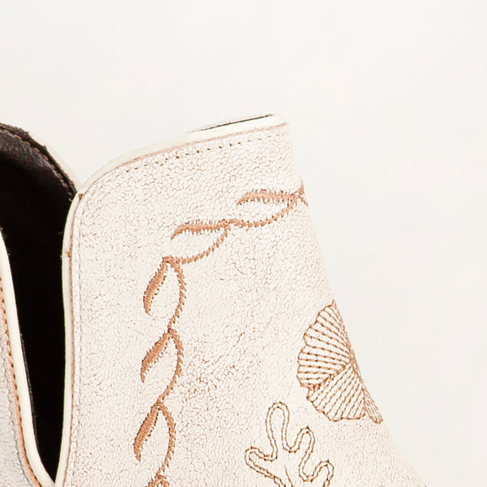 Loyal West South West Booties White Calfskin - Myra USA