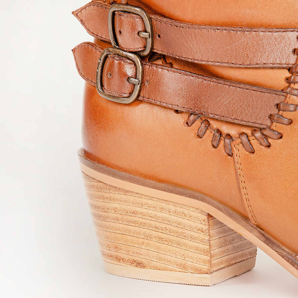 Loyal West Dusty Trail High Boot In Calfskin - Myra USA