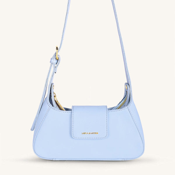 Mira & Moss Graciela Petite Shoulder Bag - Ice Blue - Myra USA