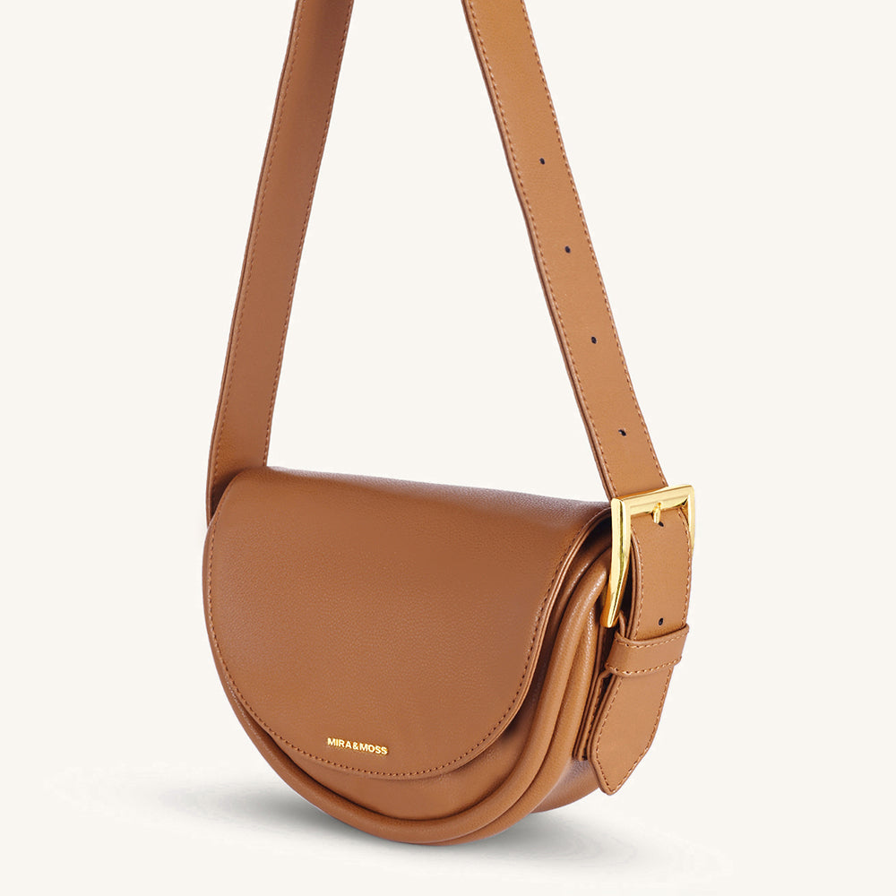 Mira & Moss Sophia Shoulder Bag - Tan - Myra USA