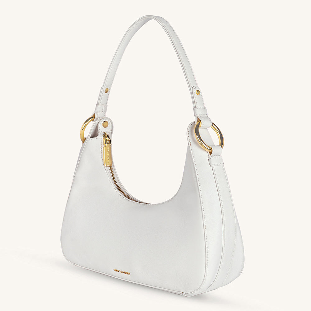 Mira & Moss Ava Shoulder Bag - Ivory - Myra USA