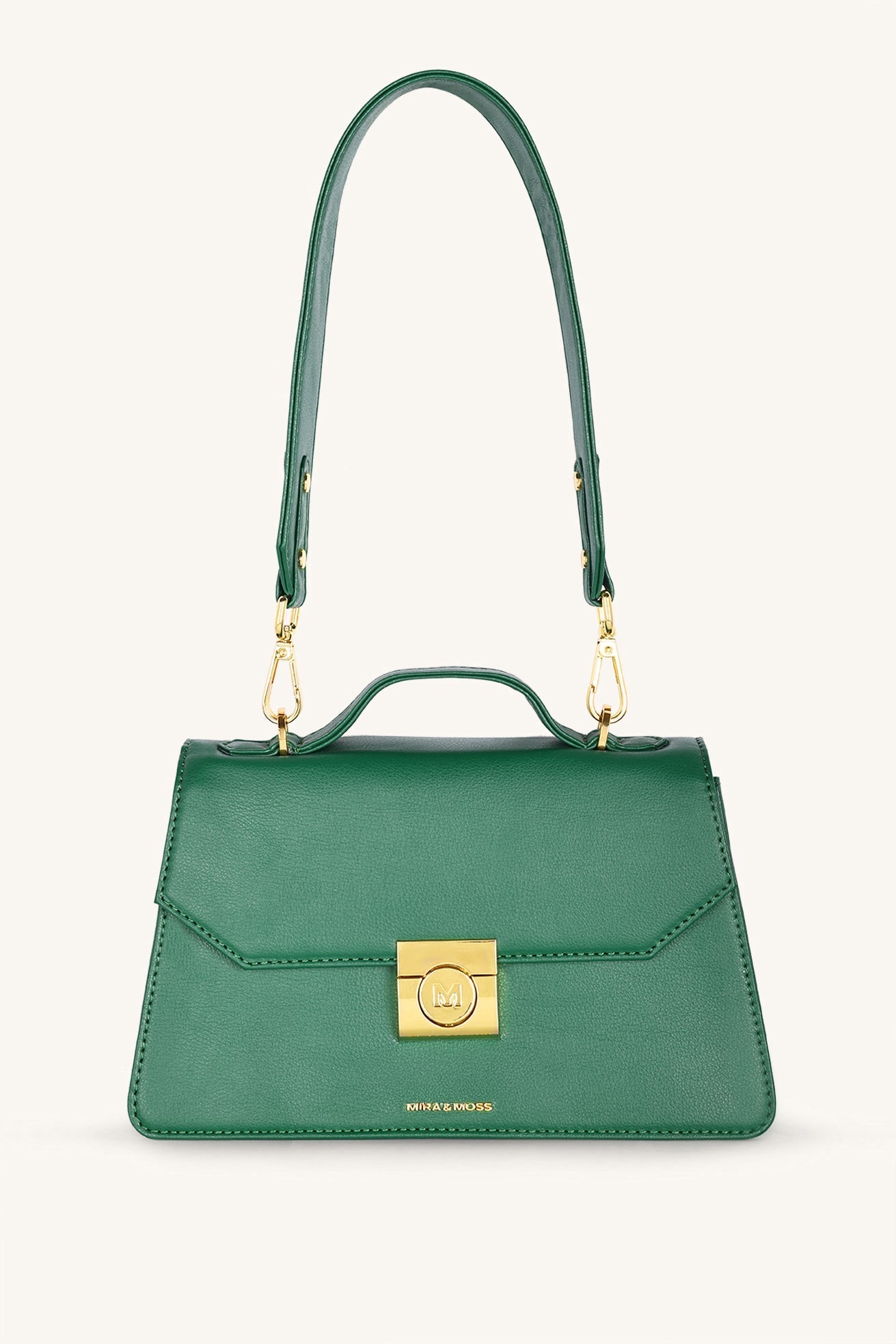 Mira & Moss Novelle Shoulder Bagn - Malachite Green - Myra USA