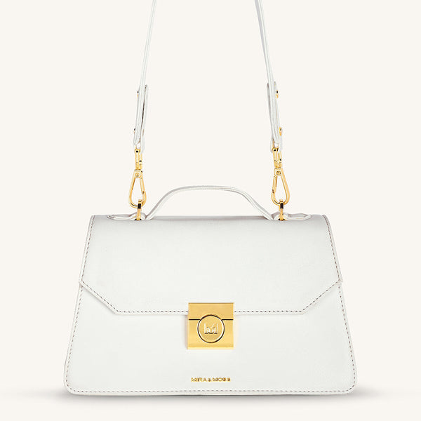Mira & Moss Novelle Shoulder Bag - Ivory - Myra USA