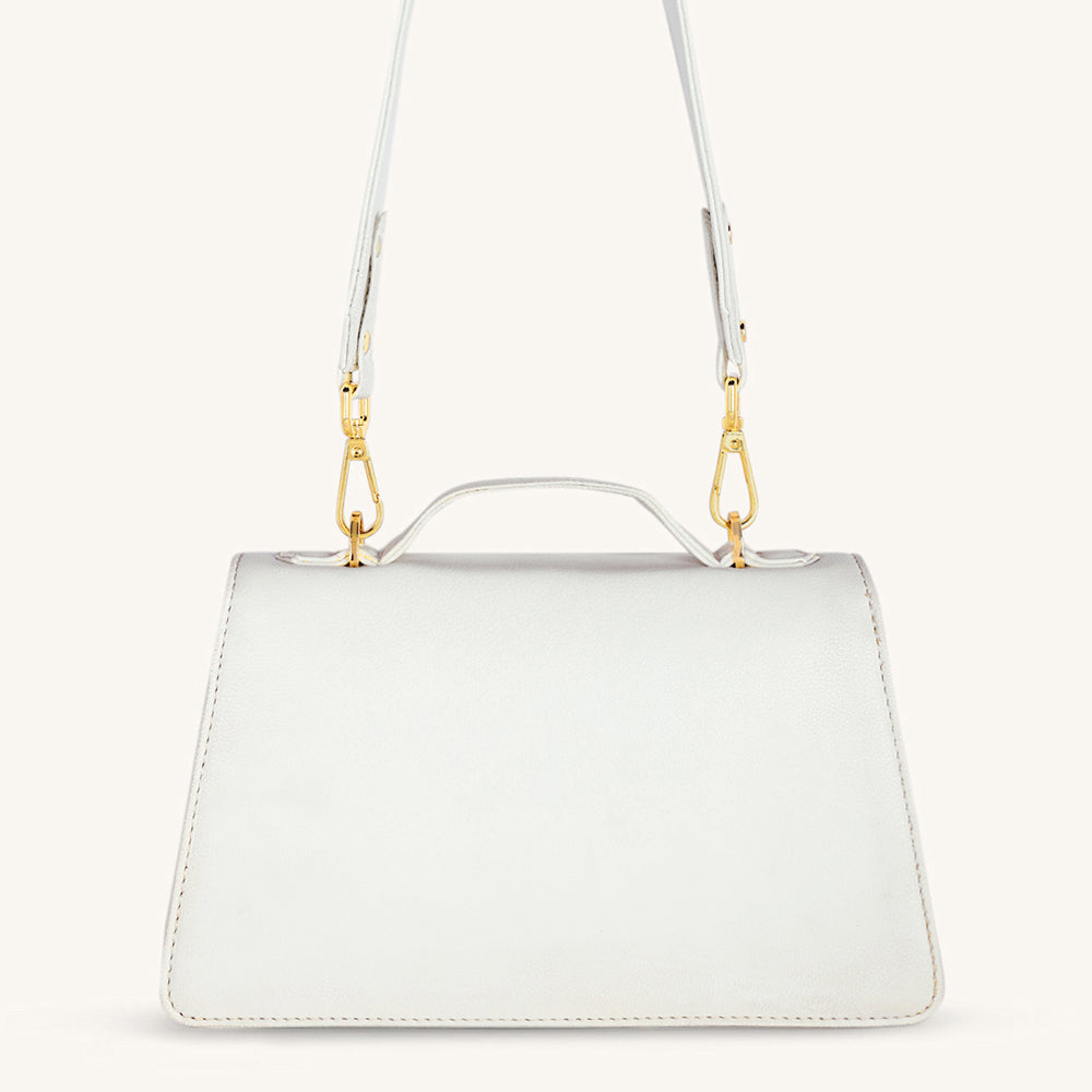 Mira & Moss Novelle Shoulder Bag - Ivory - Myra USA