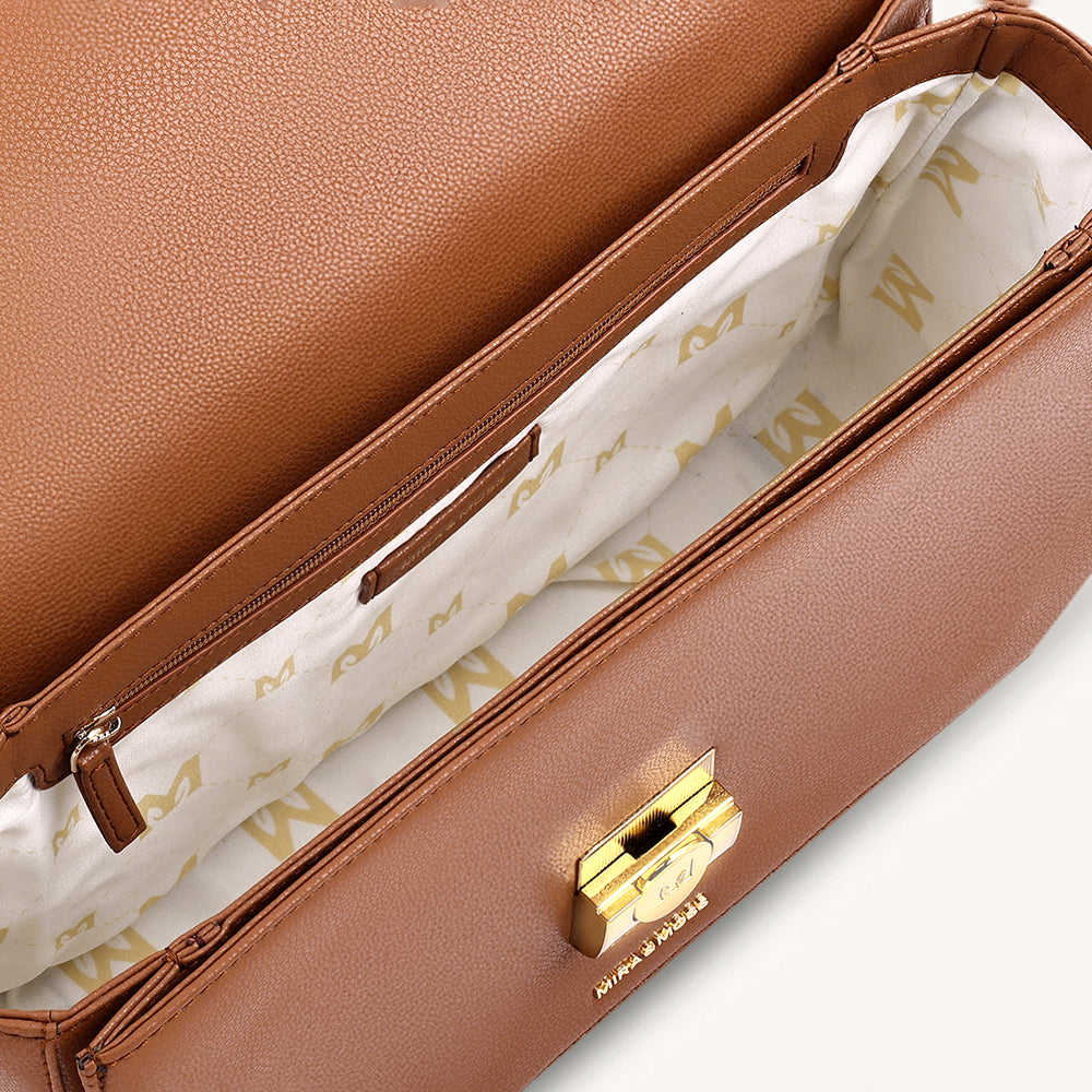 Mira & Moss Ravenne Shoulder Bag - Tan - Myra USA