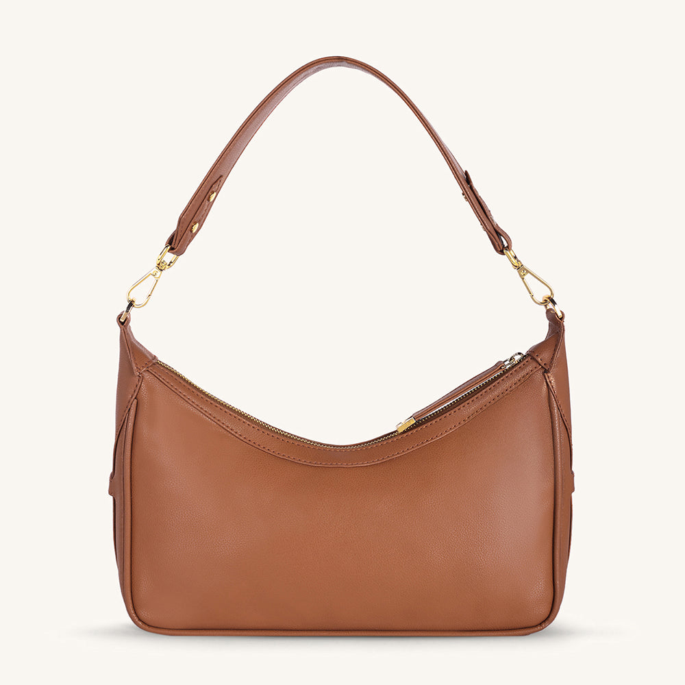 Mira & Moss Celeste Shoulder Bag - Tan - Myra USA