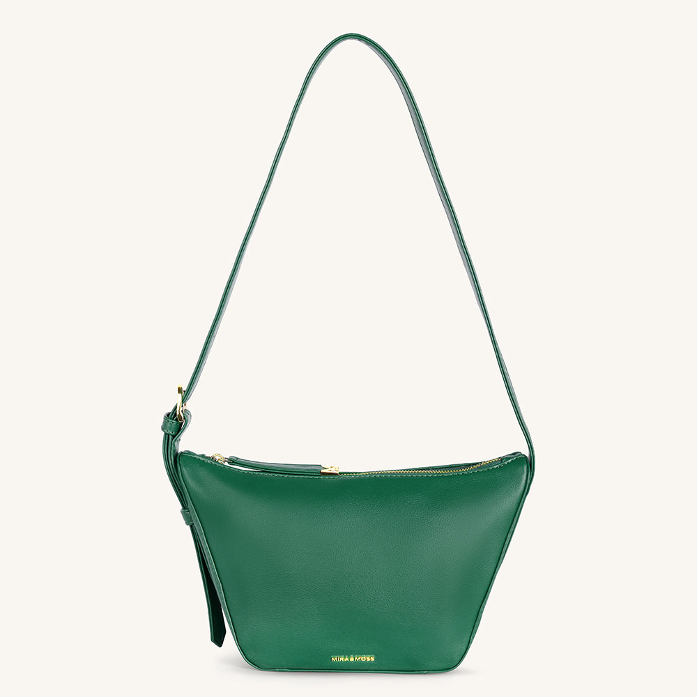 Mira & Moss Marceline Shoulder Bag - Malachite Green - Myra USA