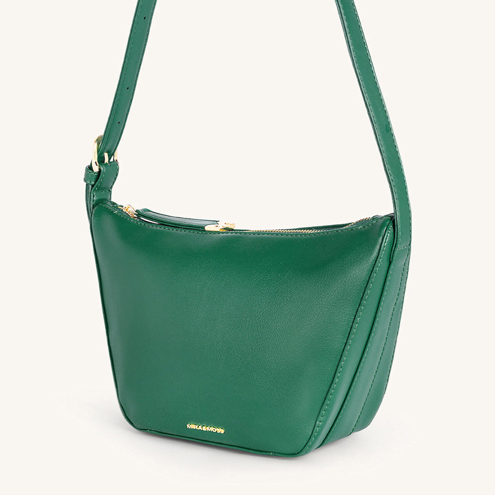 Mira & Moss Marceline Shoulder Bag - Malachite Green - Myra USA