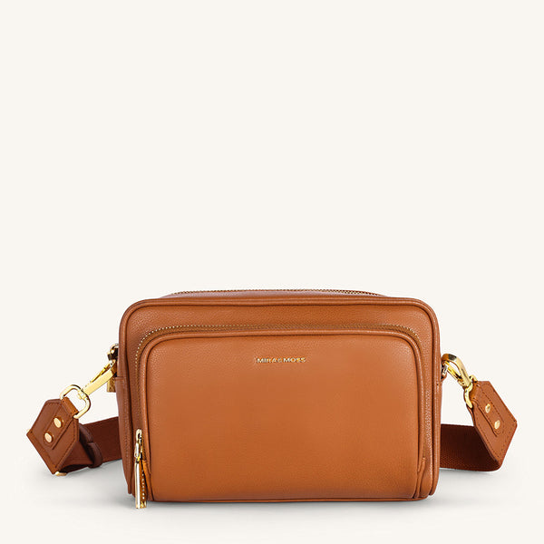 Mira & Moss Lucienne Crossbody Bag - Tan - Myra USA