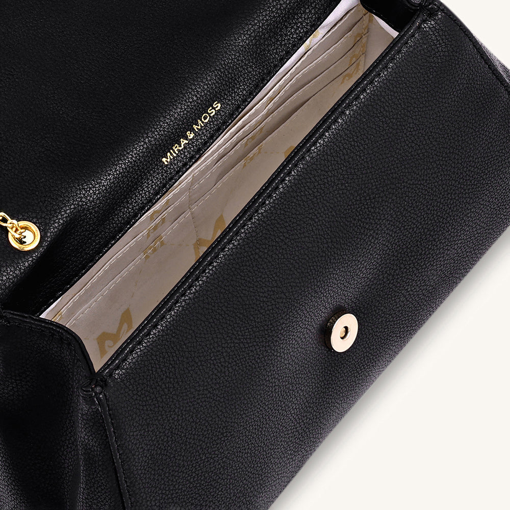 Mira & Moss Adrienne Crossbody Bag - Black - Myra USA
