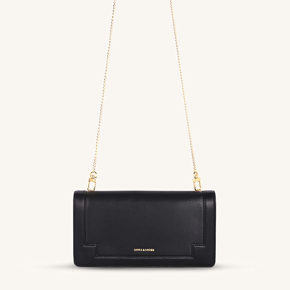 Mira & Moss Delphine Crossbody Bag - Black - Myra USA