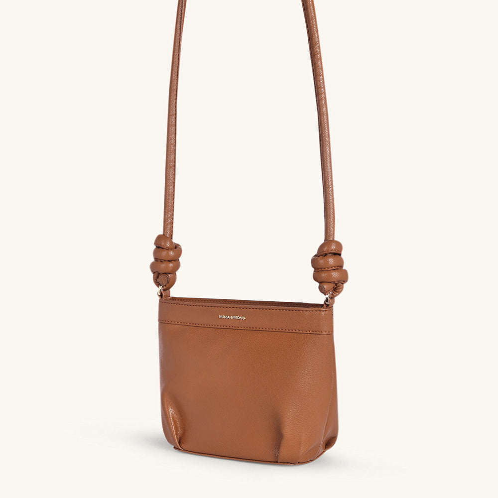 Mira & Moss Emma Crossbody Bag - Tan - Myra USA
