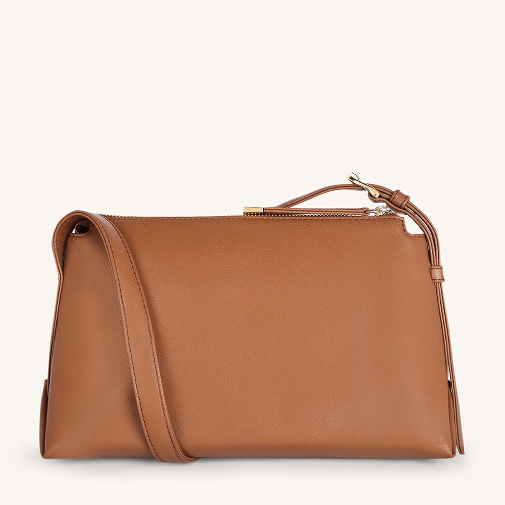 Mira & Moss Audrey Crossbody Bag - Tan - Myra USA