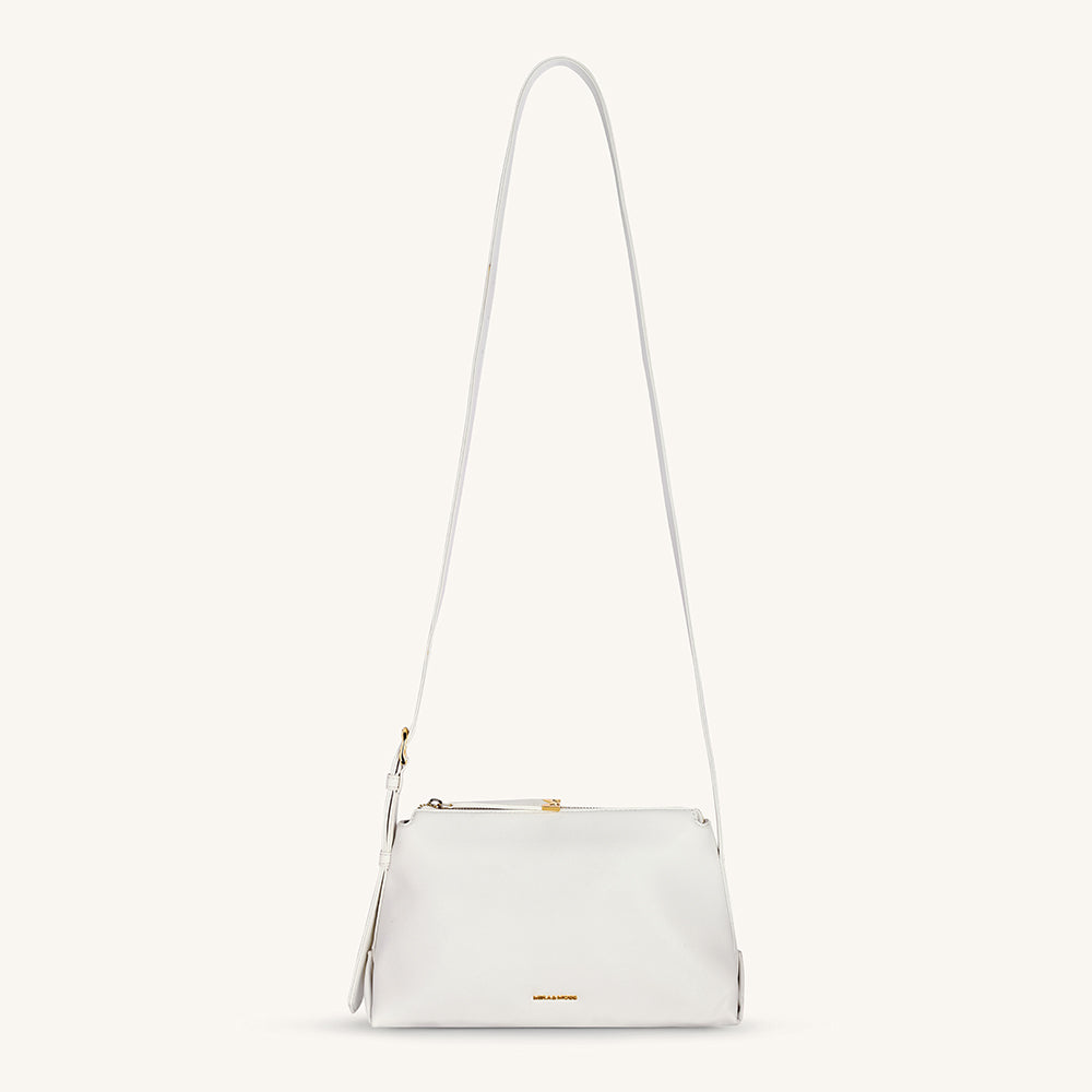 Mira & Moss Audrey Crossbody Bag - Ivory - Myra USA