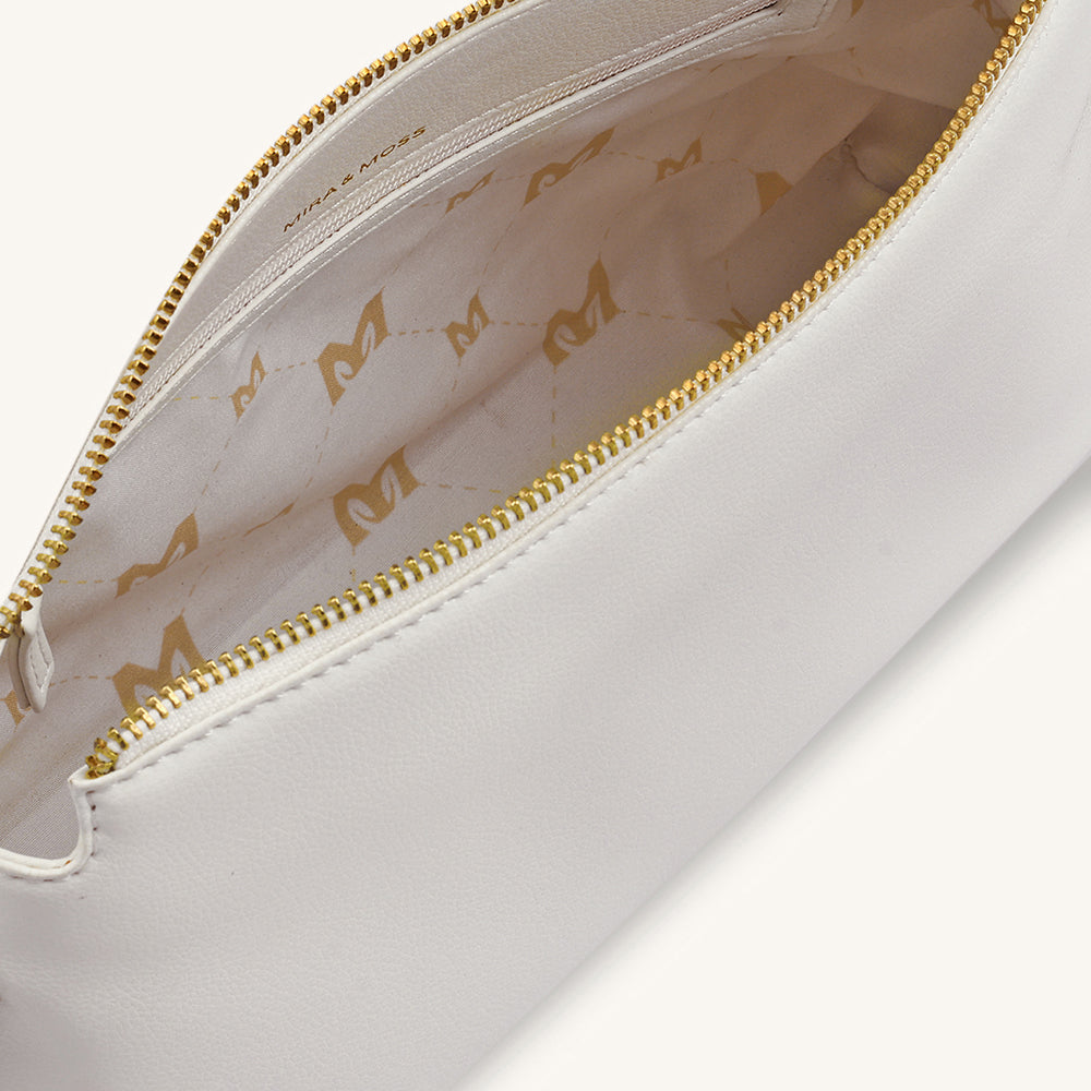 Mira & Moss Audrey Crossbody Bag - Ivory - Myra USA