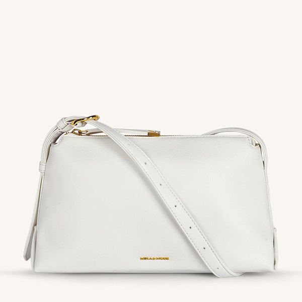 Mira & Moss Audrey Crossbody Bag - Ivory - Myra USA