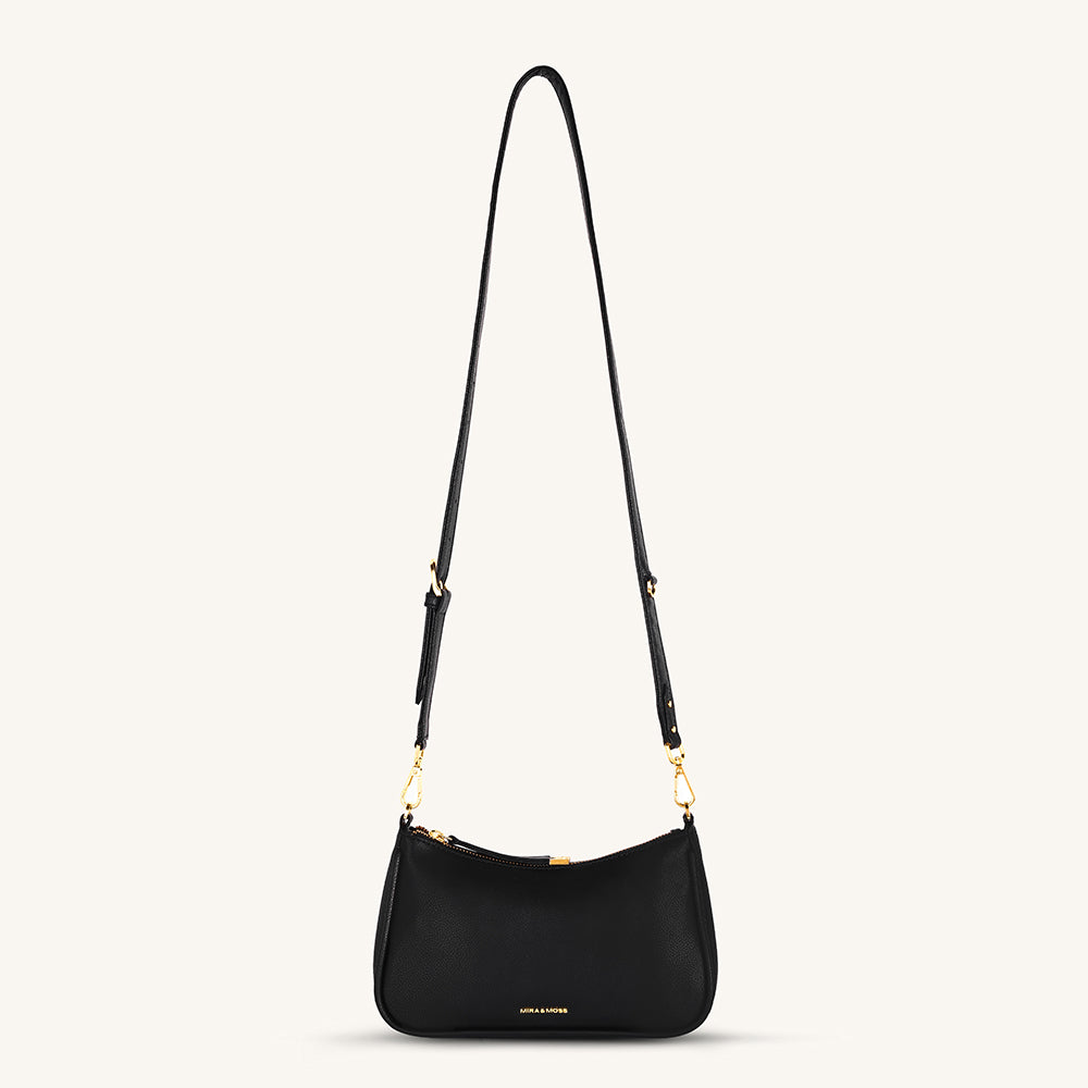 Mira & Moss Madisson Crossbody Bag - Black - Myra USA