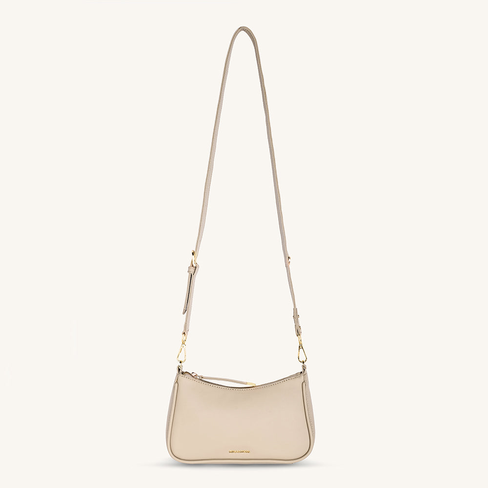 Mira & Moss Madisson Crossbody Bag - Light Taupe - Myra USA