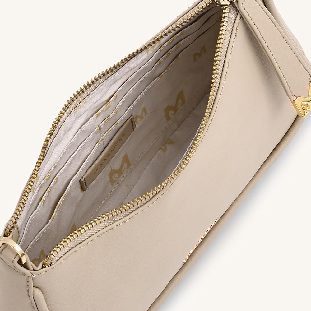 Mira & Moss Madisson Crossbody Bag - Light Taupe - Myra USA