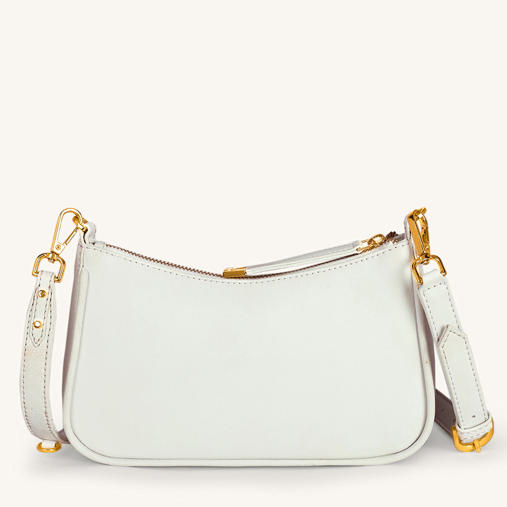 Mira & Moss Madisson Crossbody Bag - Ivory - Myra USA