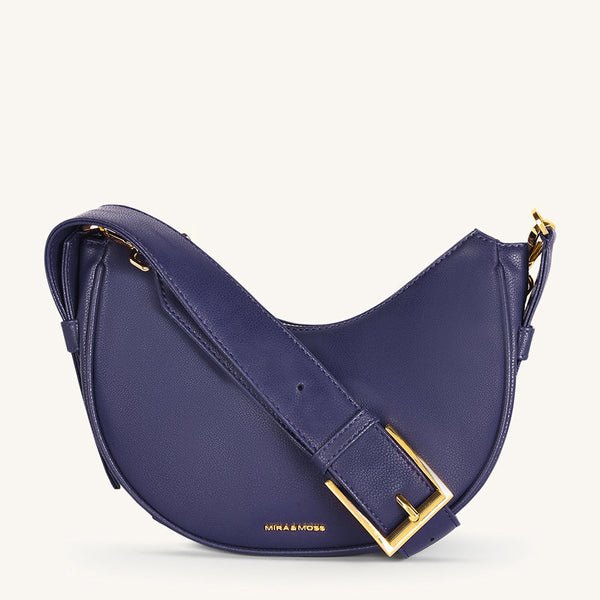 Mira & Moss Sabine Crescent Crossbody Bag - Future Dusk - Myra USA