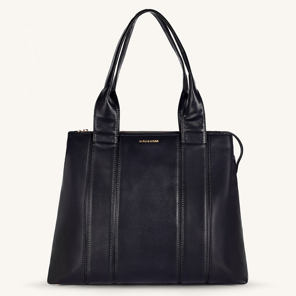 Mira & Moss Laurel Tote Bag - Black - Myra USA