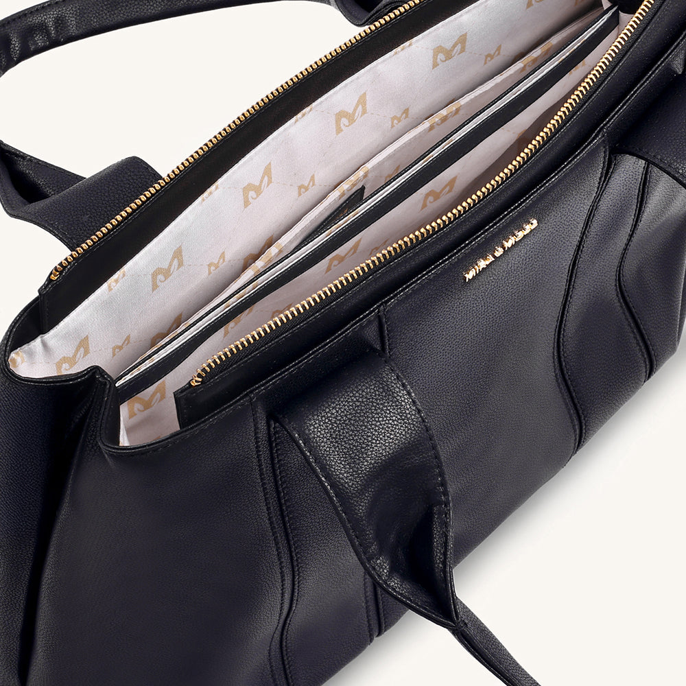 Mira & Moss Laurel Tote Bag - Black - Myra USA