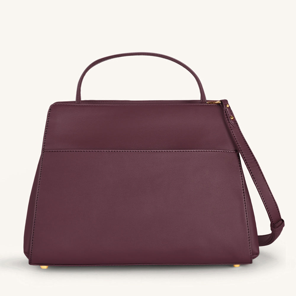 Mira & Moss Beverly Crossbody Bag - Plum - Myra USA