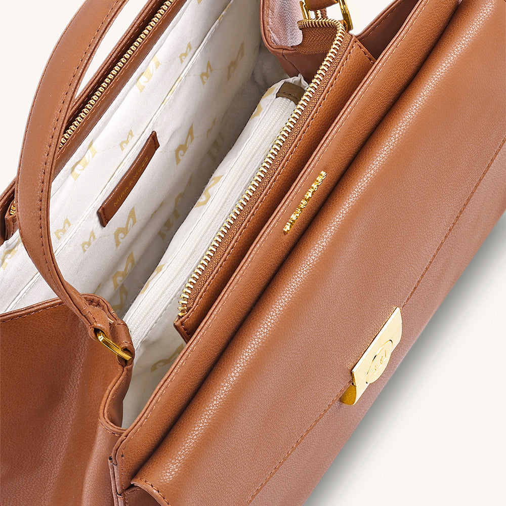 Mira & Moss Beverly Crossbody Bag - Tan - Myra USA