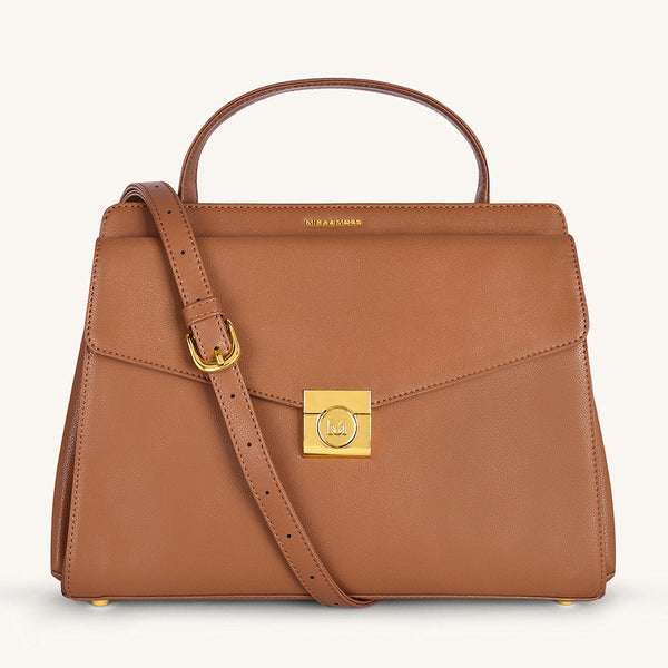 Mira & Moss Beverly Crossbody Bag - Tan - Myra USA