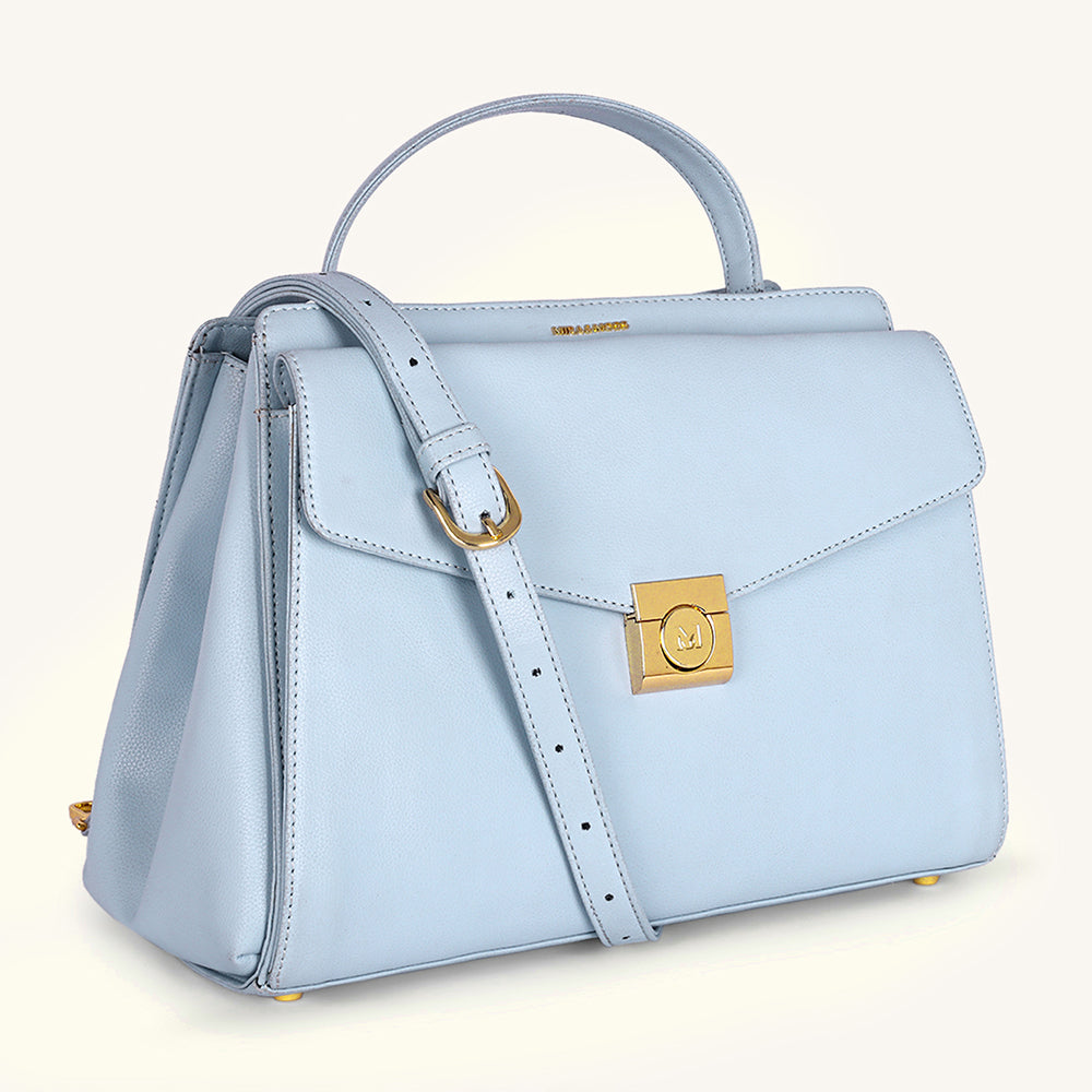 Mira & Moss Beverly Crossbody Bag - Ice Blue - Myra USA