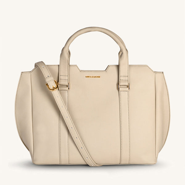 Mira & Moss Sabine Crossbody Bag - Light Taupe - Myra USA