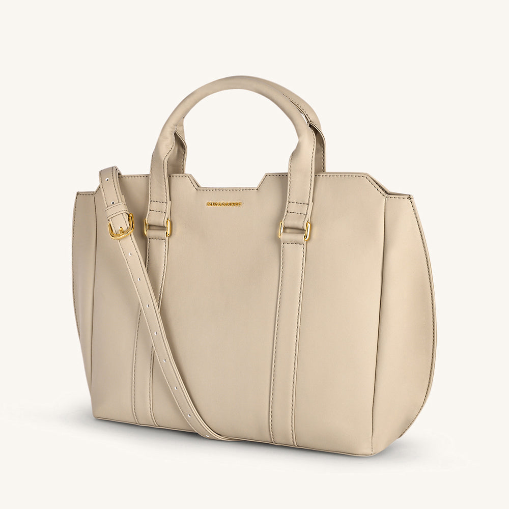 Mira & Moss Sabine Crossbody Bag - Light Taupe - Myra USA