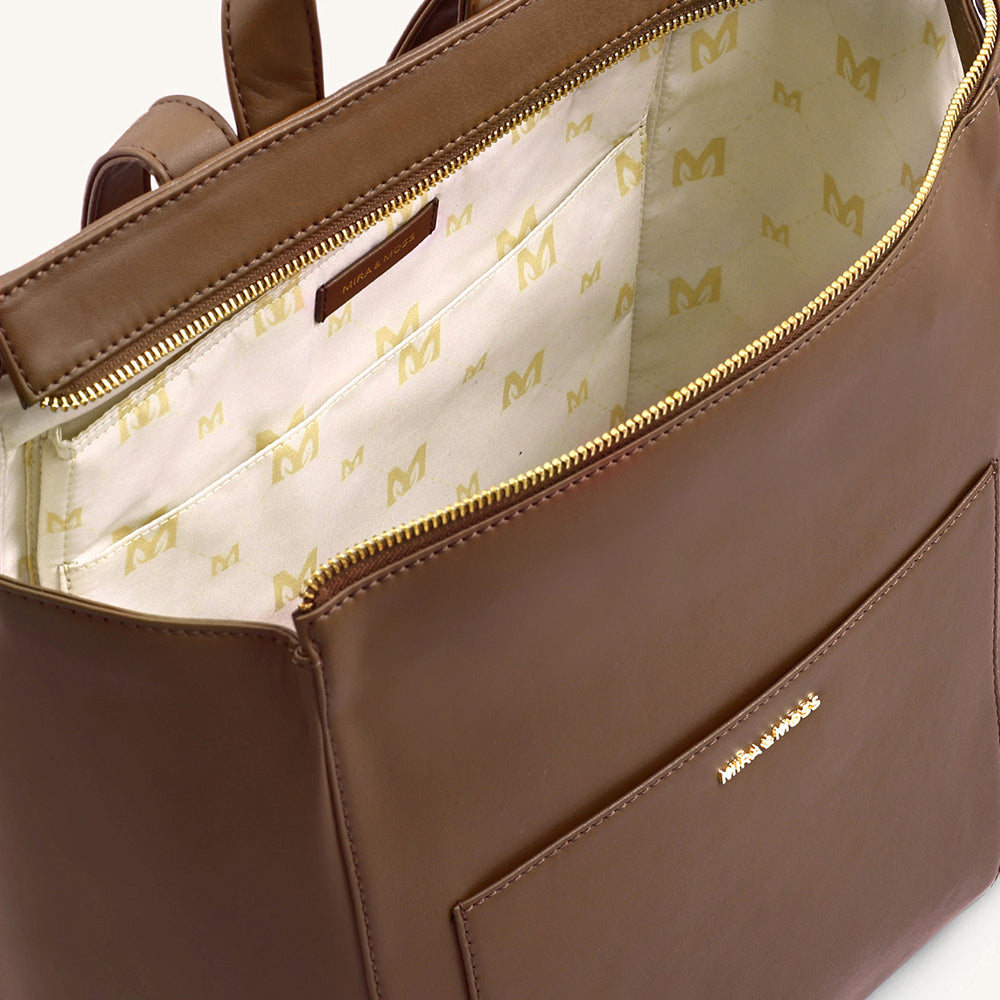 Mira & Moss Phoenix Backpack - Chocolate Latte - Myra USA