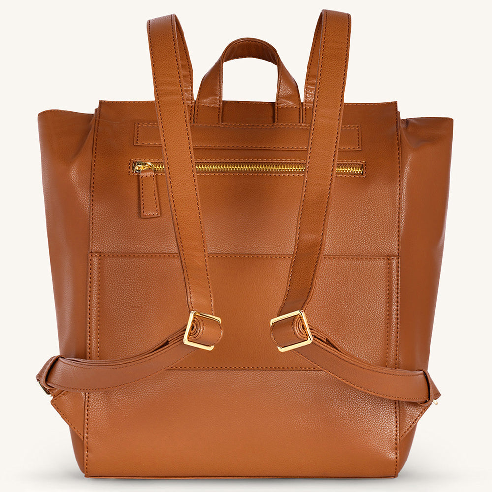 Mira & Moss Phoenix Backpack - Tan - Myra USA