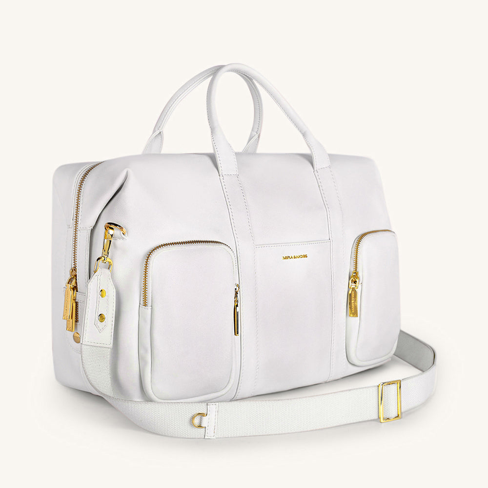 Mira & Moss Mova Duffel - Ivory - Myra USA